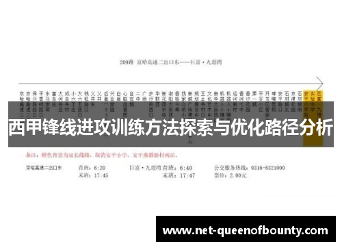 西甲锋线进攻训练方法探索与优化路径分析 西甲锋线进攻训练方法探索与优化路径分析